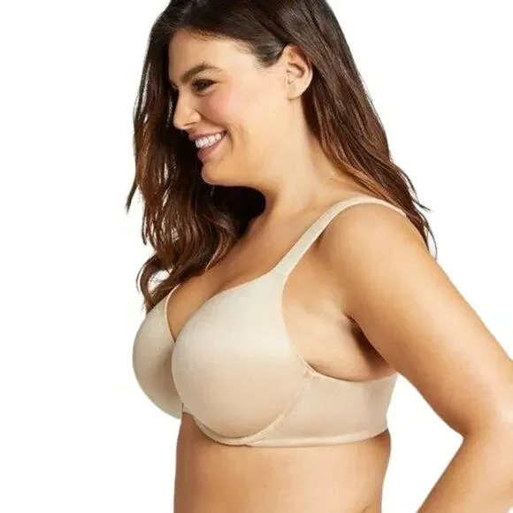 Lane Bryant Cacique Lightly Lined Full Coverage Beige 50DD Plus Size
